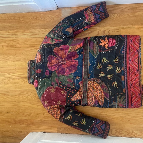 FARM Rio Multicolor Puffer Jacket - Picture 2 of 4